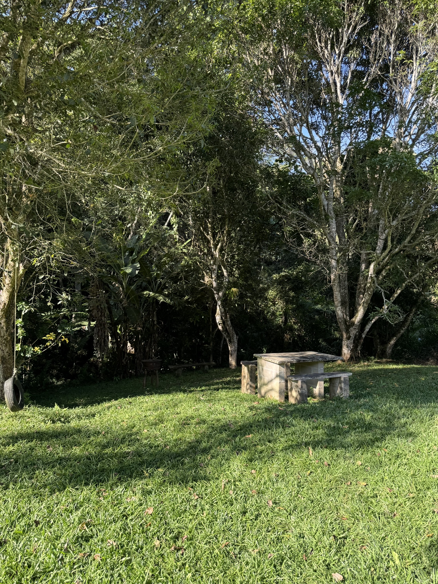 Área externa da Chácara Recanto da Paz