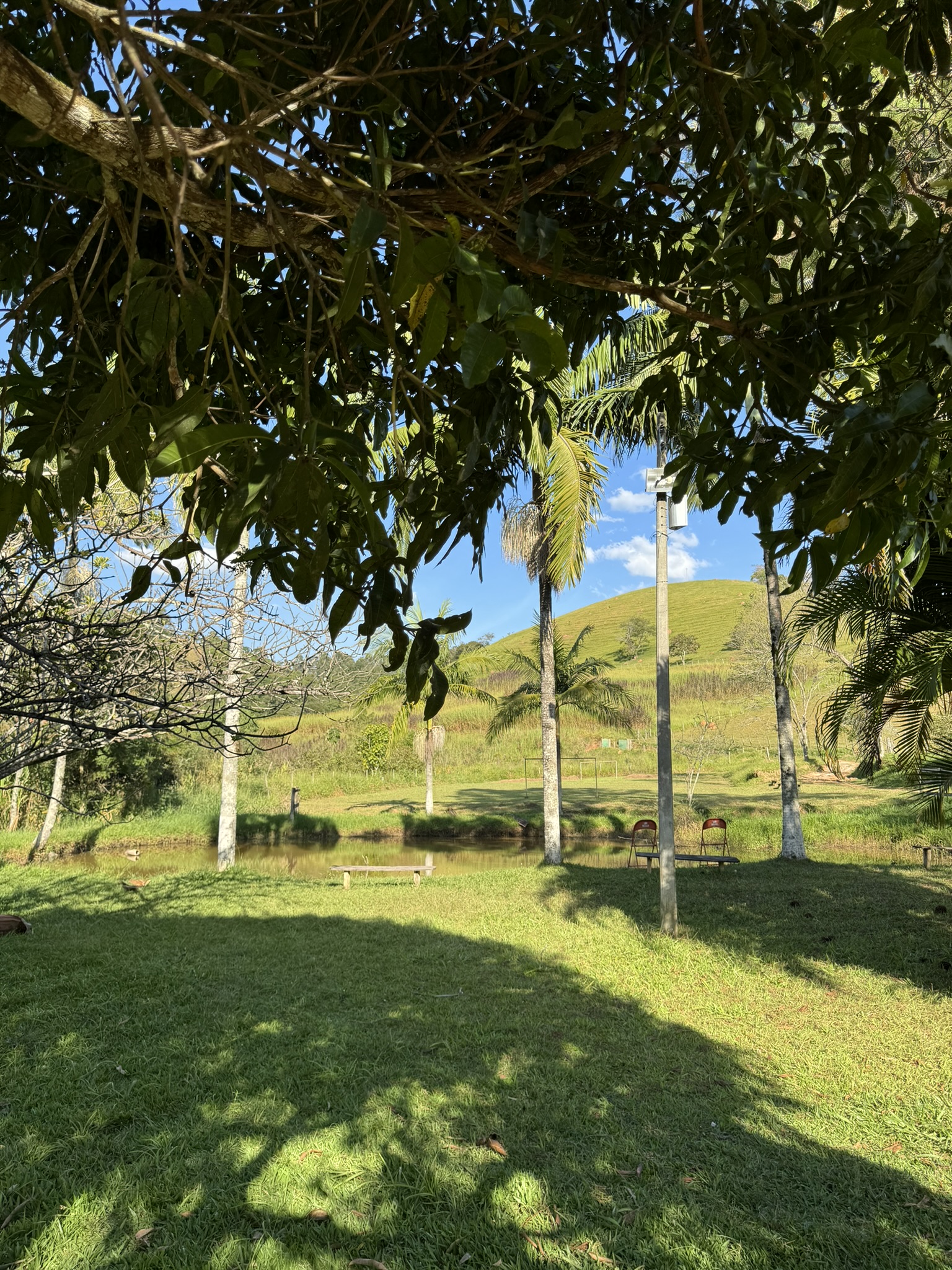 Área externa da Chácara Recanto da Paz