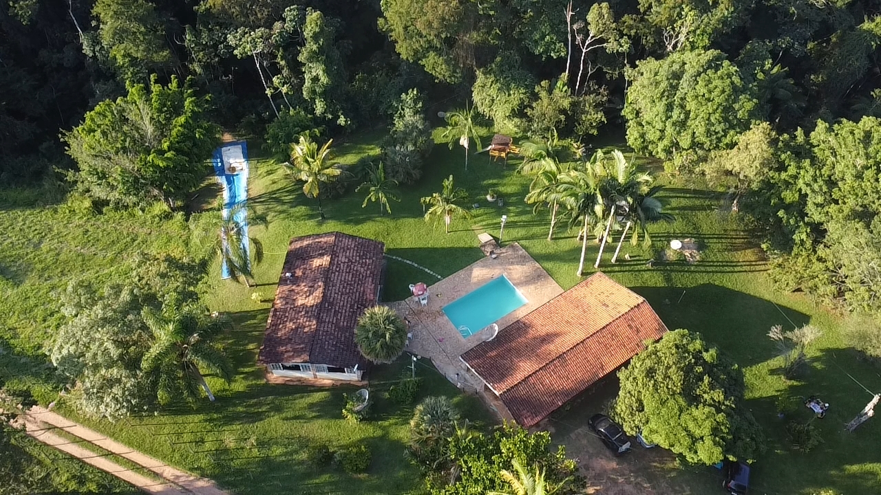 Área externa da Chácara Recanto da Paz