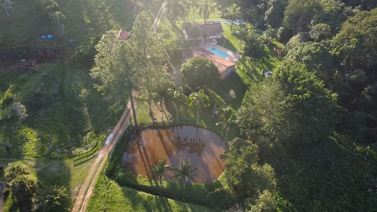Área externa da Chácara Recanto da Paz