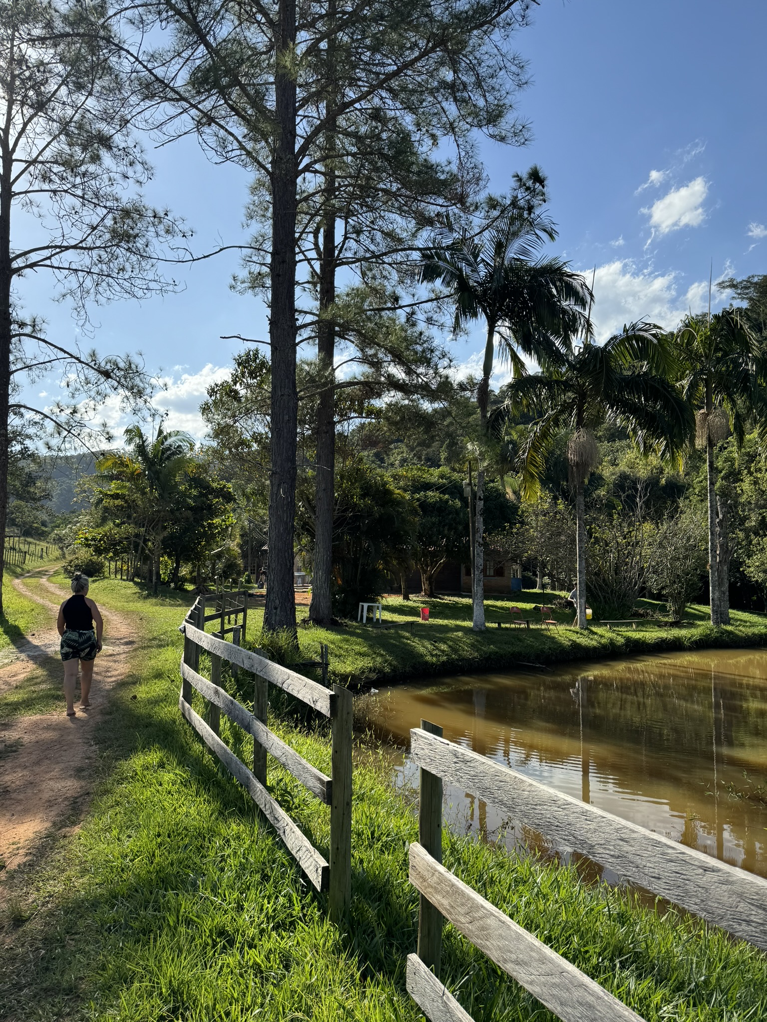 Lago da Chácara Recanto da Paz