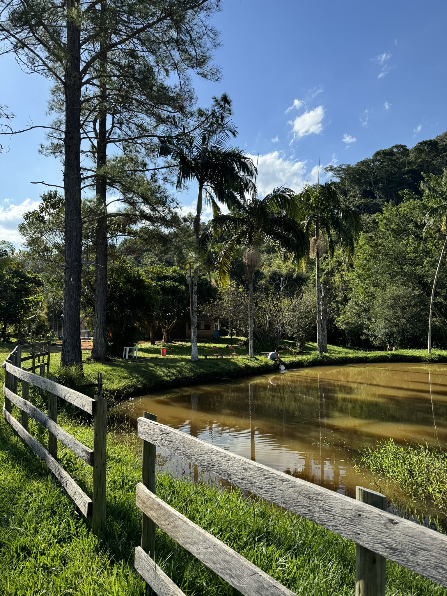Lago da Chácara Recanto da Paz