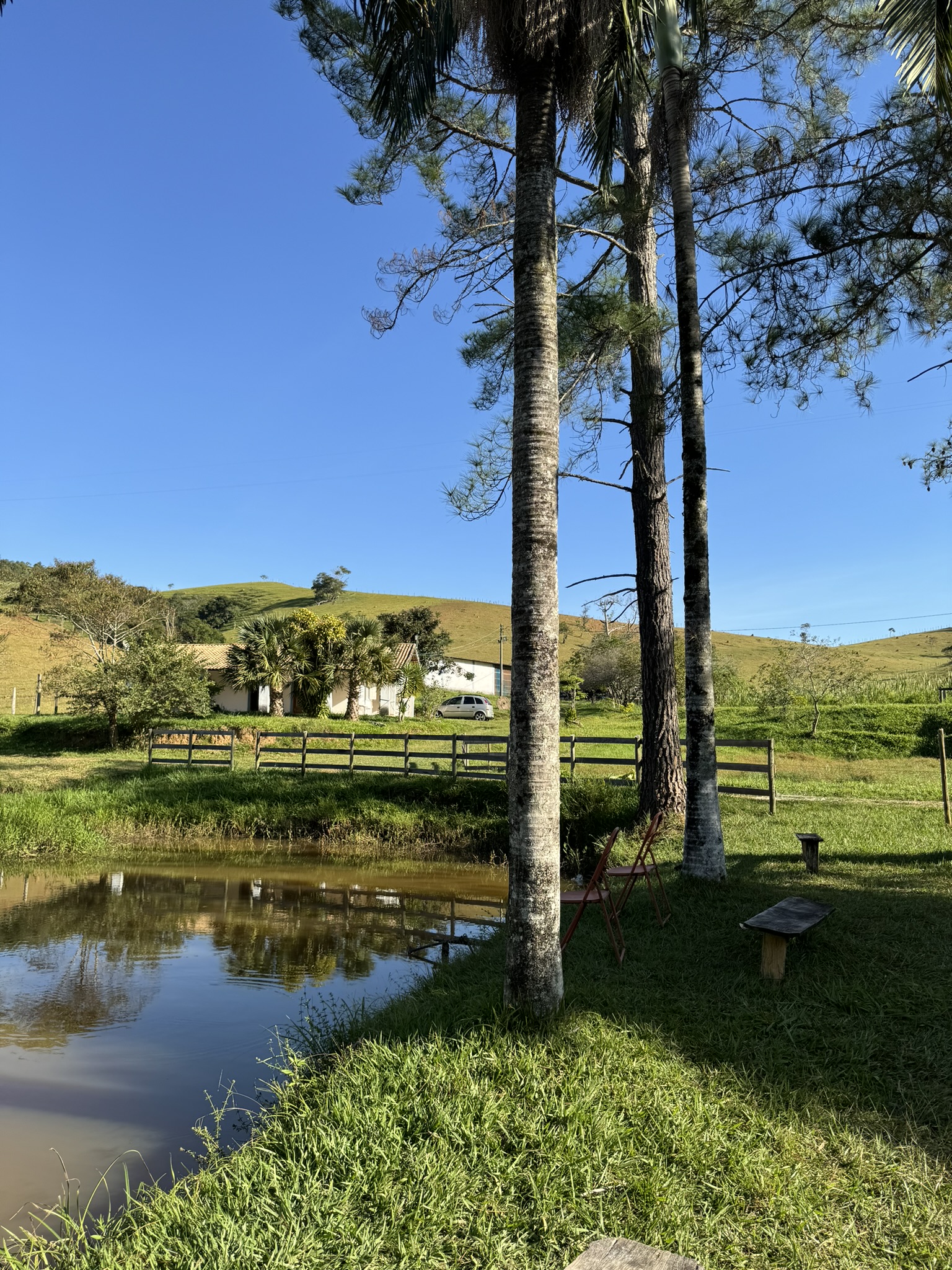 Lago da Chácara Recanto da Paz