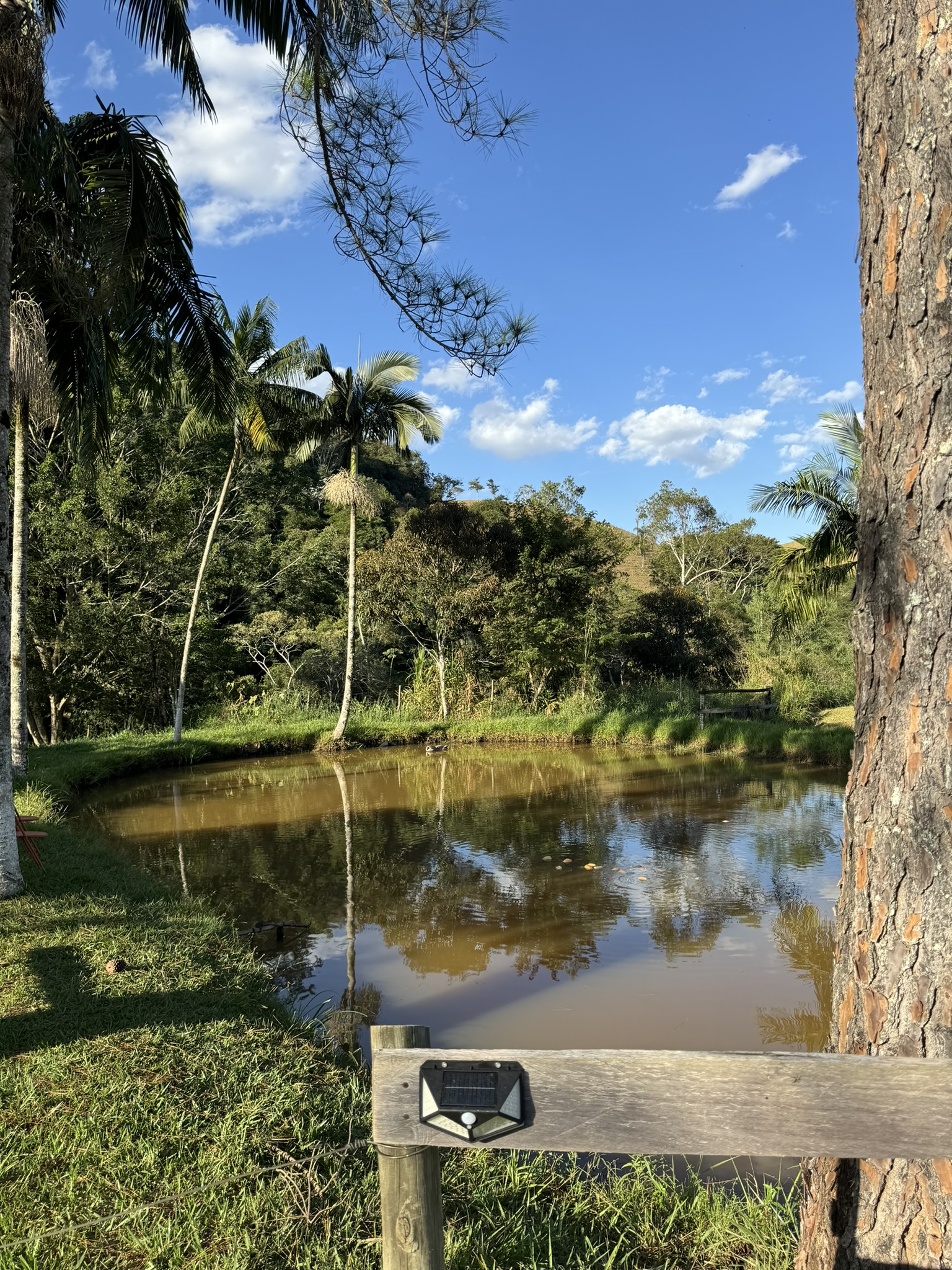 Lago da Chácara Recanto da Paz