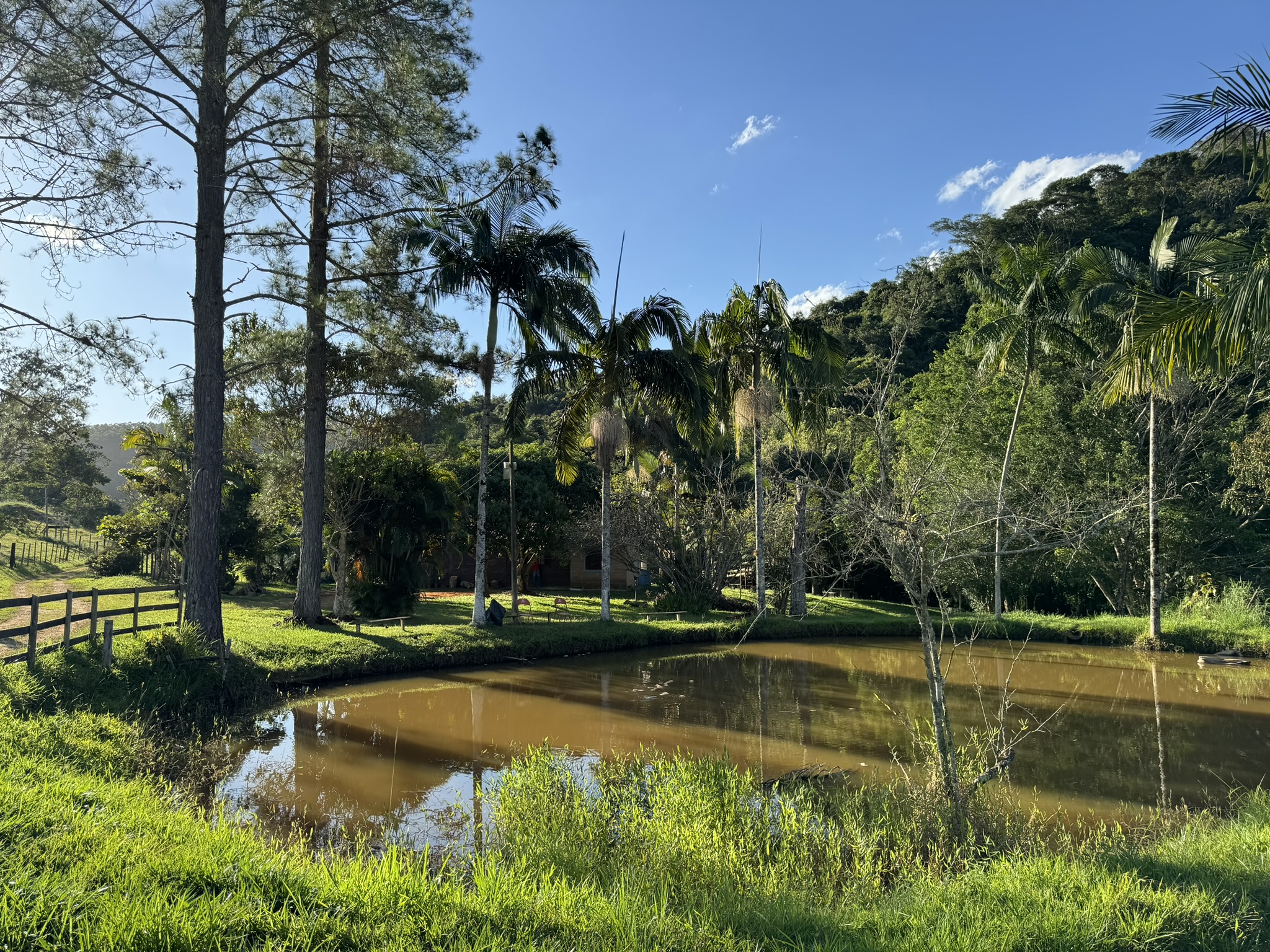 Lago da Chácara Recanto da Paz
