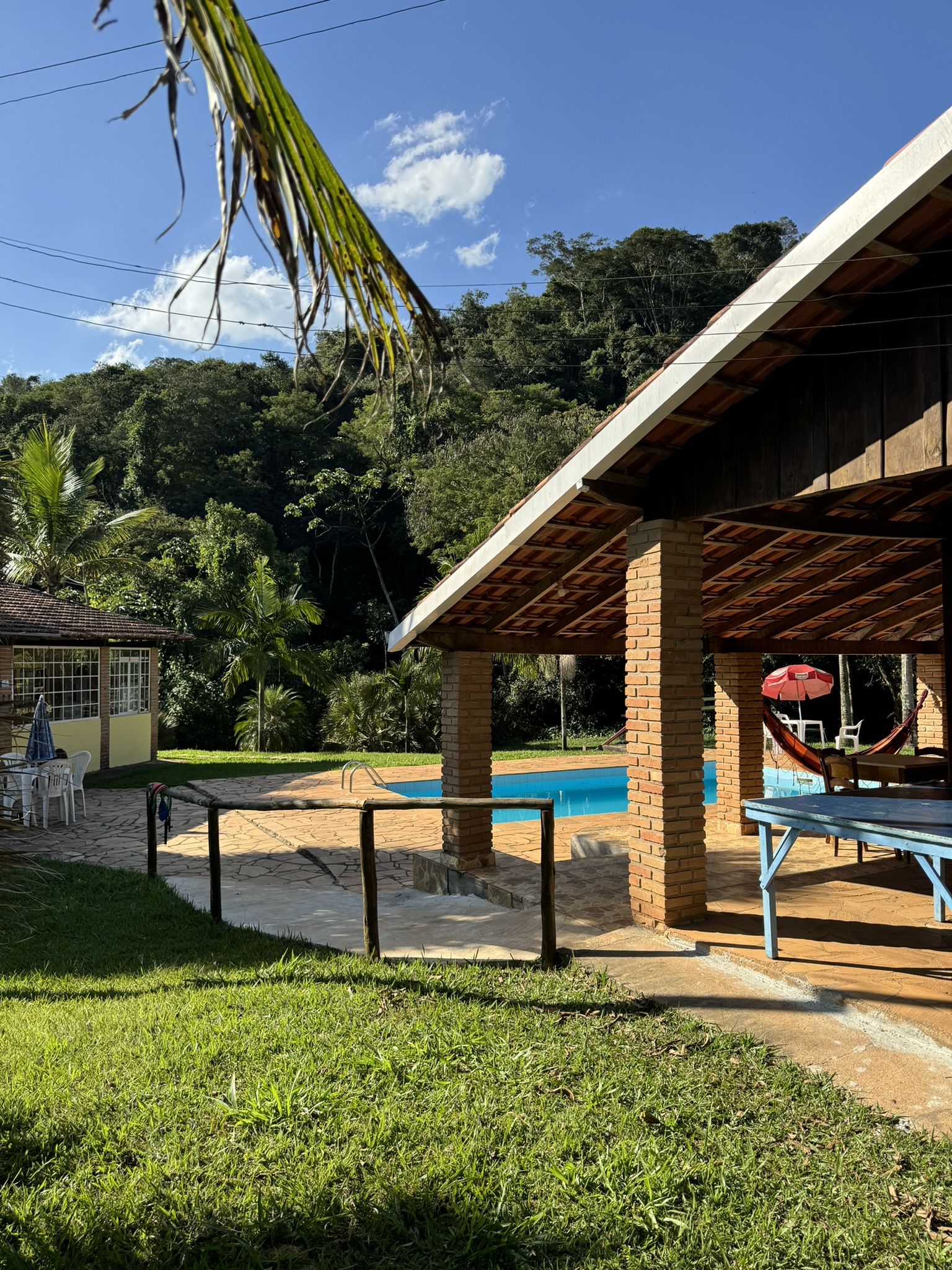 Piscina da Chácara Recanto da Paz