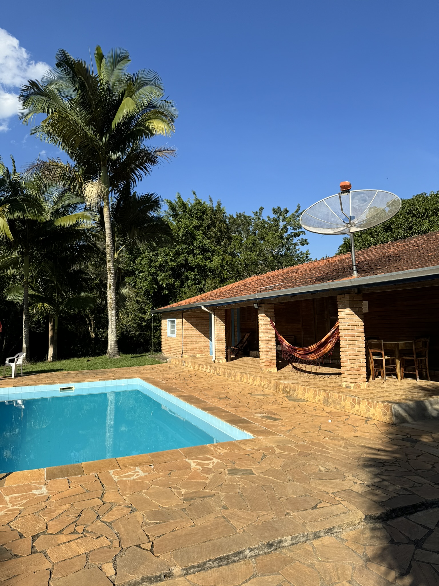 Piscina da Chácara Recanto da Paz