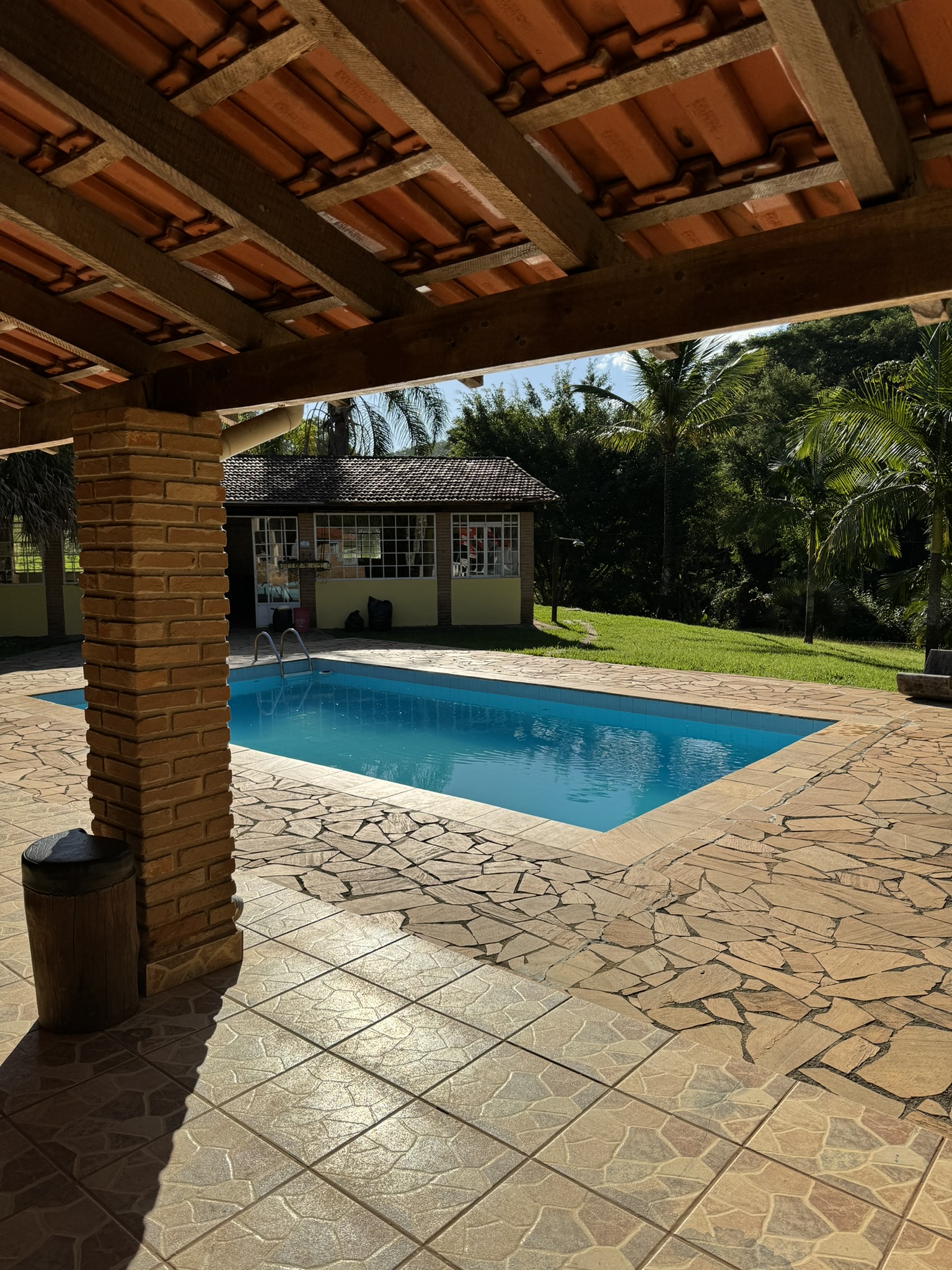 Piscina da Chácara Recanto da Paz