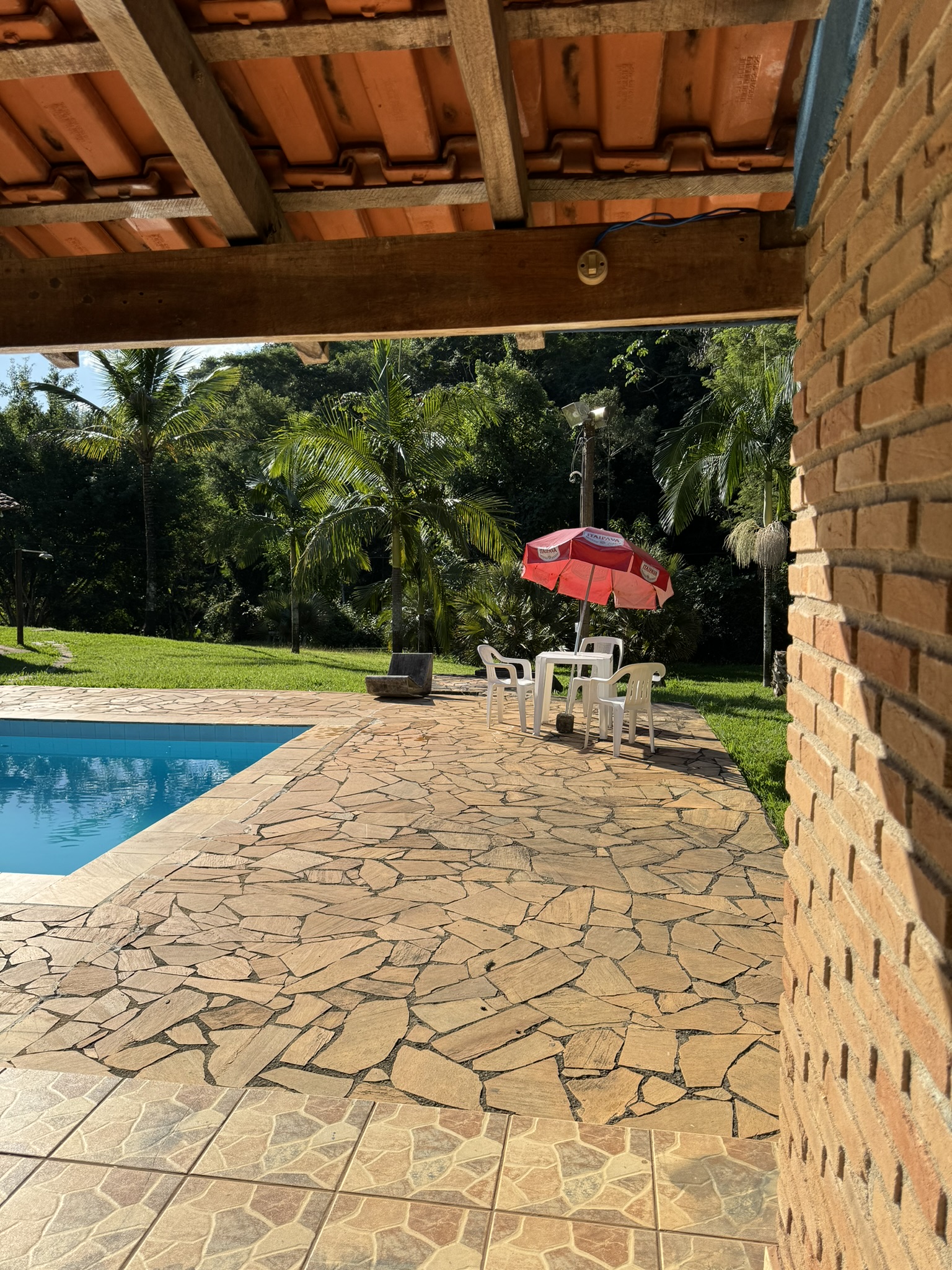 Piscina da Chácara Recanto da Paz
