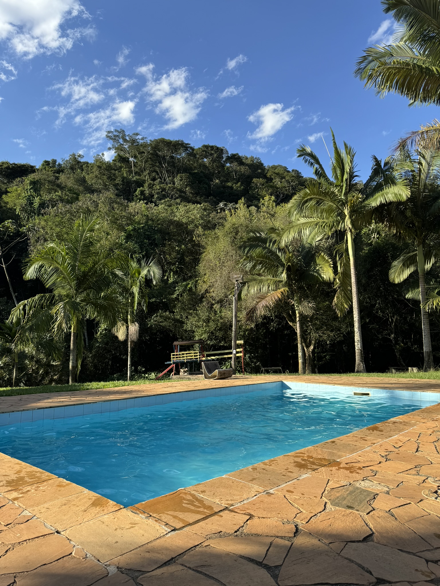 Piscina da Chácara Recanto da Paz