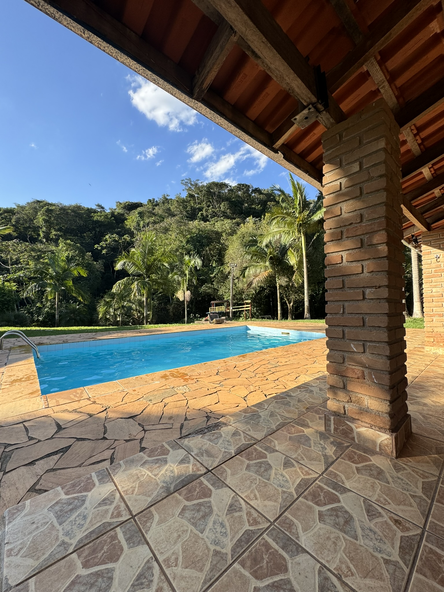 Piscina da Chácara Recanto da Paz