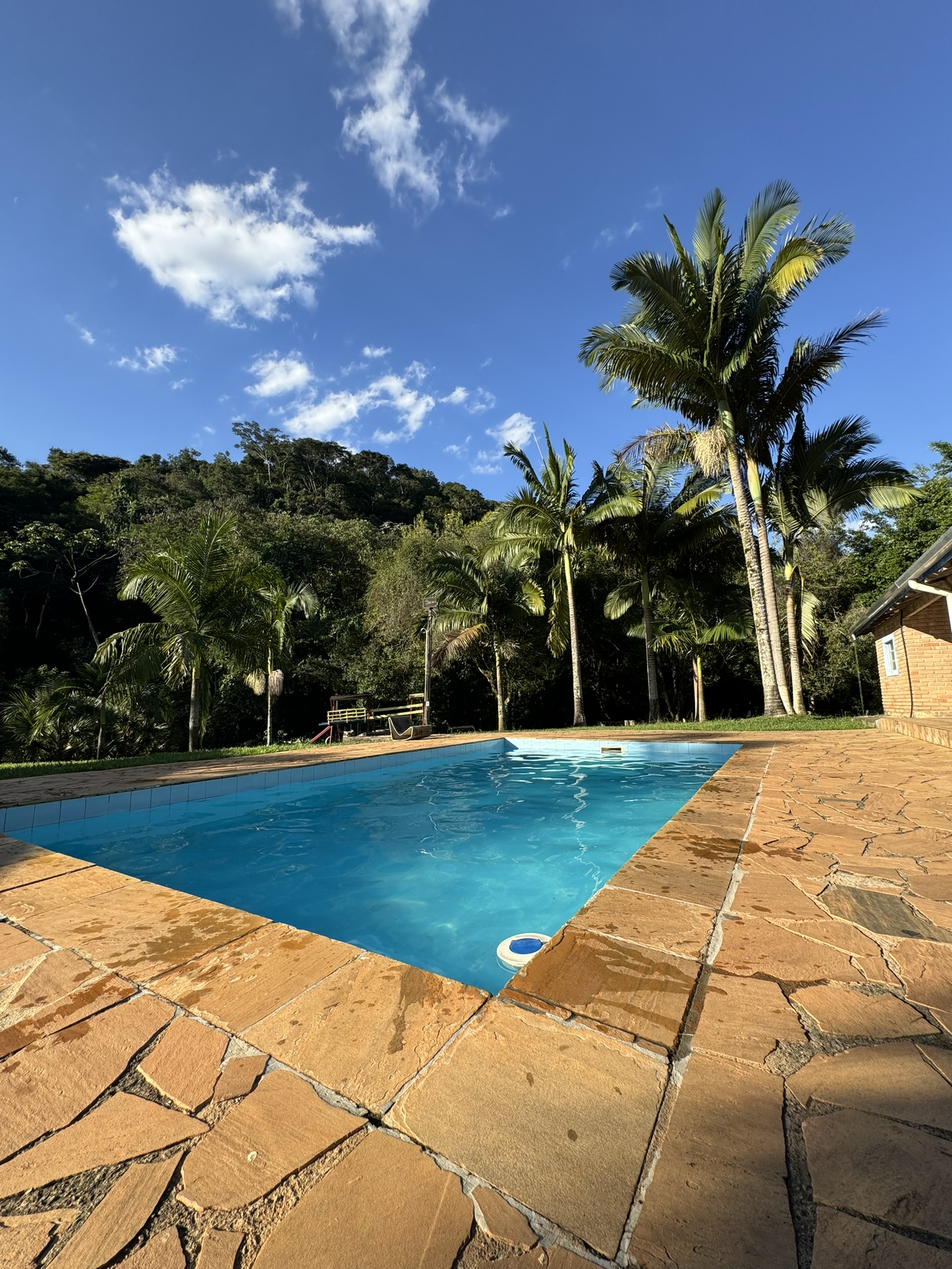 Piscina da Chácara Recanto da Paz