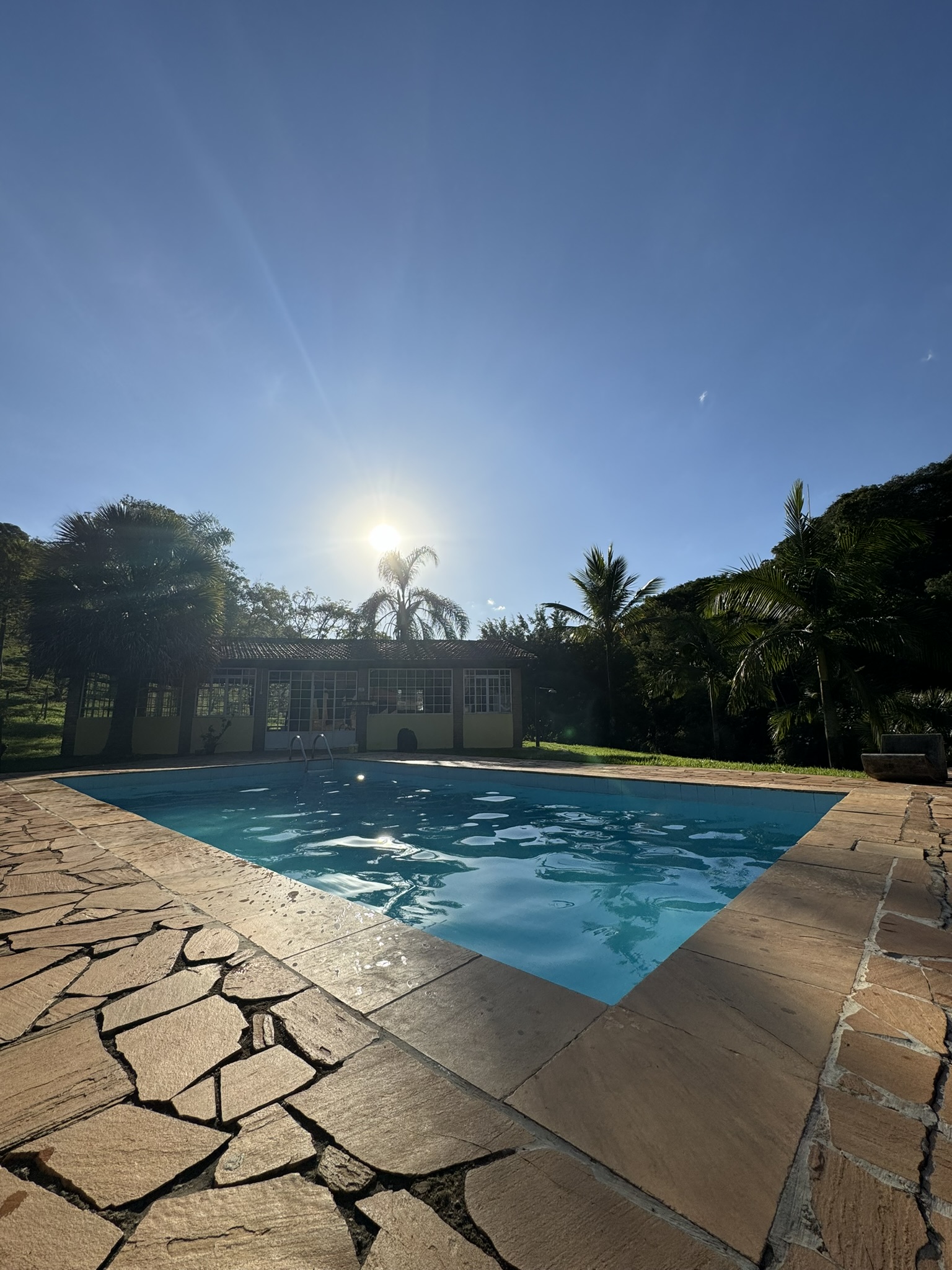 Piscina da Chácara Recanto da Paz