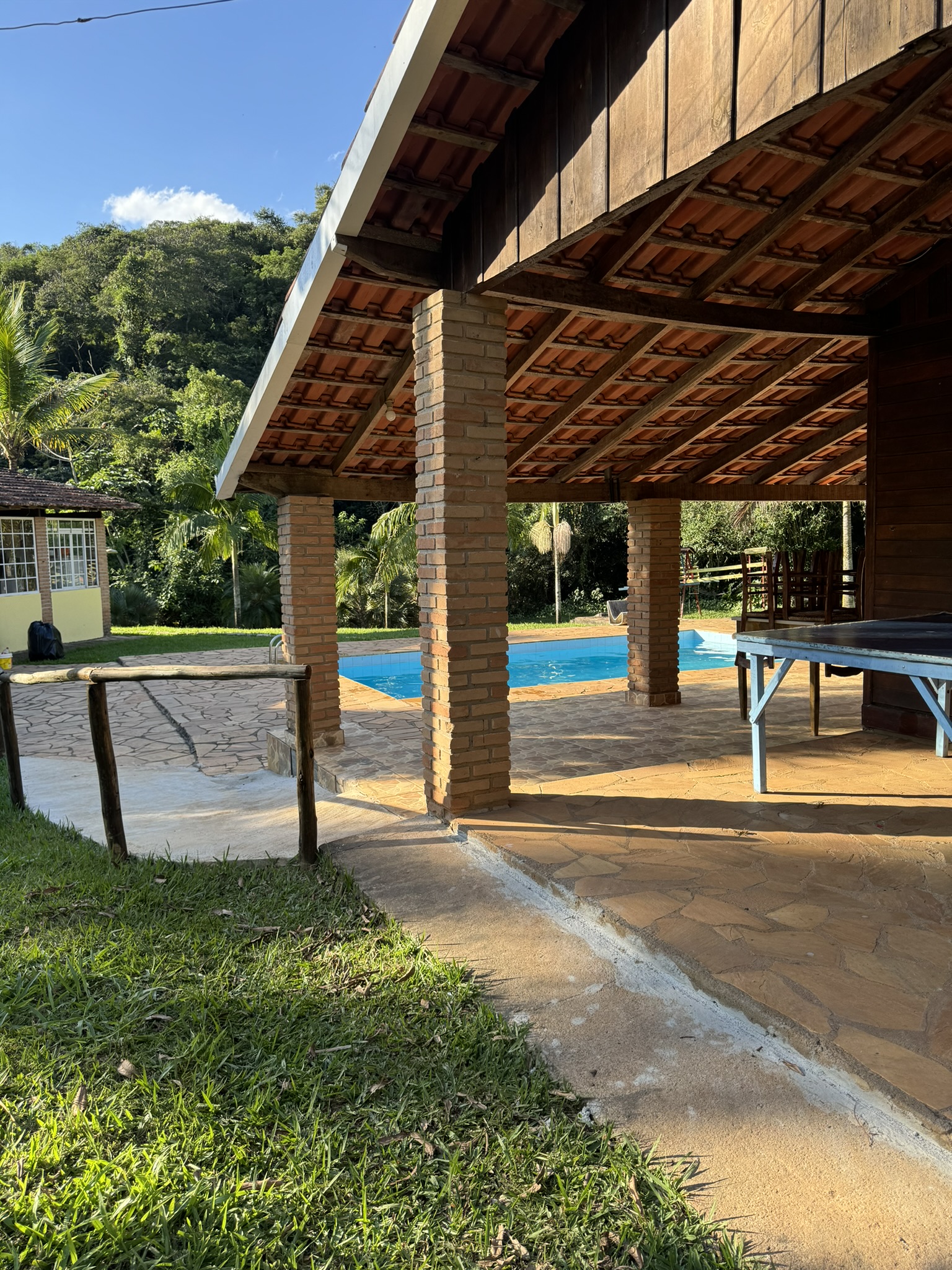 Piscina da Chácara Recanto da Paz